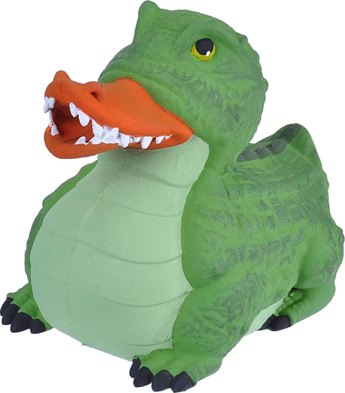 Wild & Woofy Badeend Krokodil Jongens 10 Cm Groen