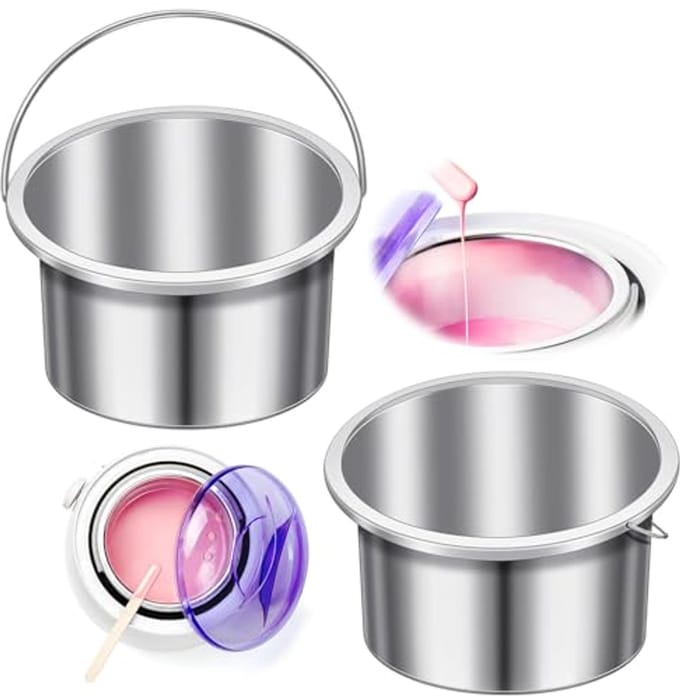 Wasmachine Vervangingspot voor Wax Warmer - Draagbare Ontharing Wax Kom 500 cc
