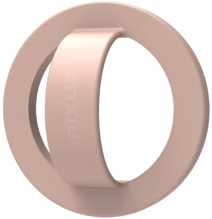 Rixus RXPH50 Silicone Ring Holder For Magsafe Light Pink