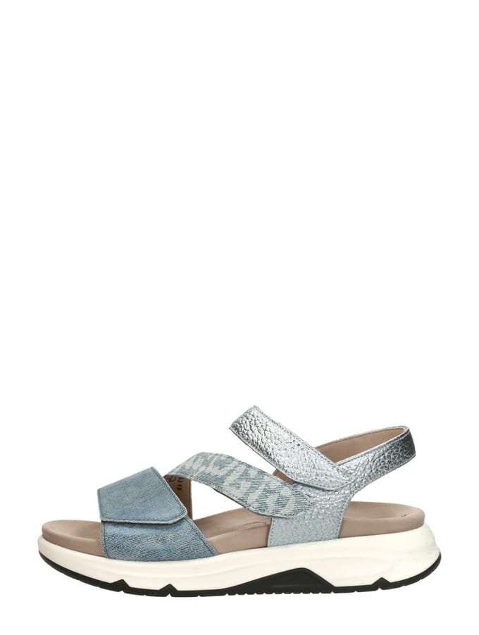 Gabor Rollingsoft Sandalen blauw Synthetisch - Dames - Maat 38.5