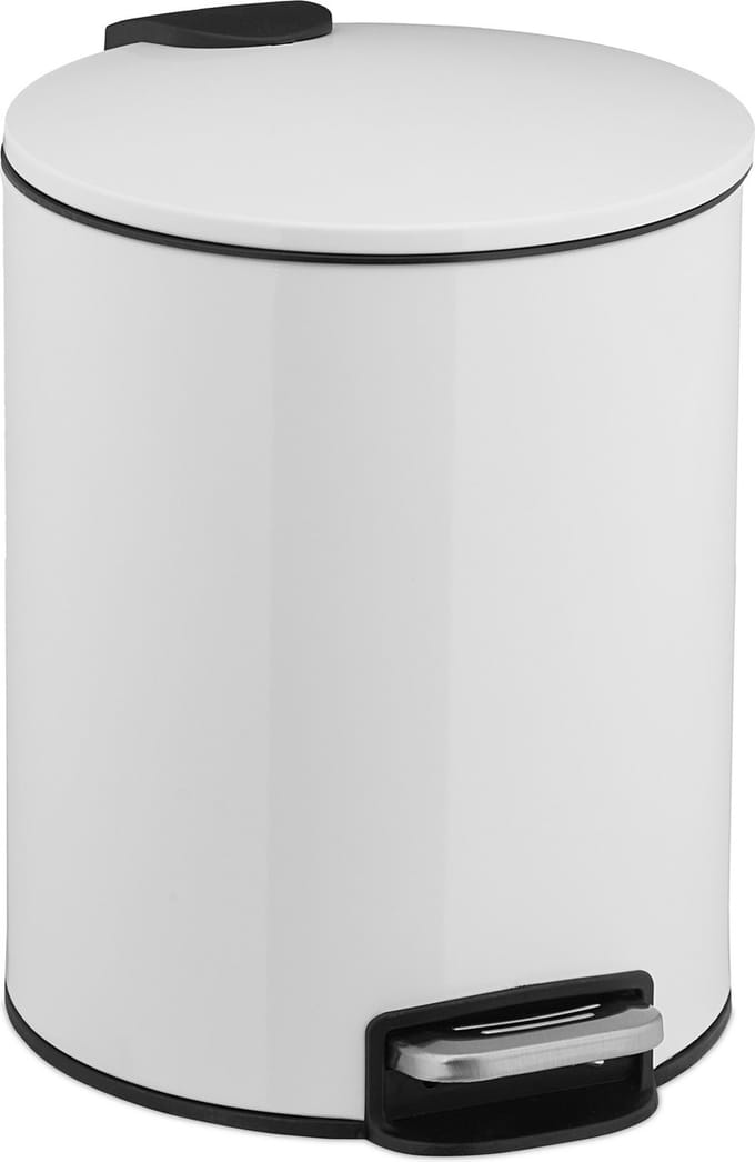 Pedal Bin van 5 Liter met Zachte Sluiting en Binnenemmer