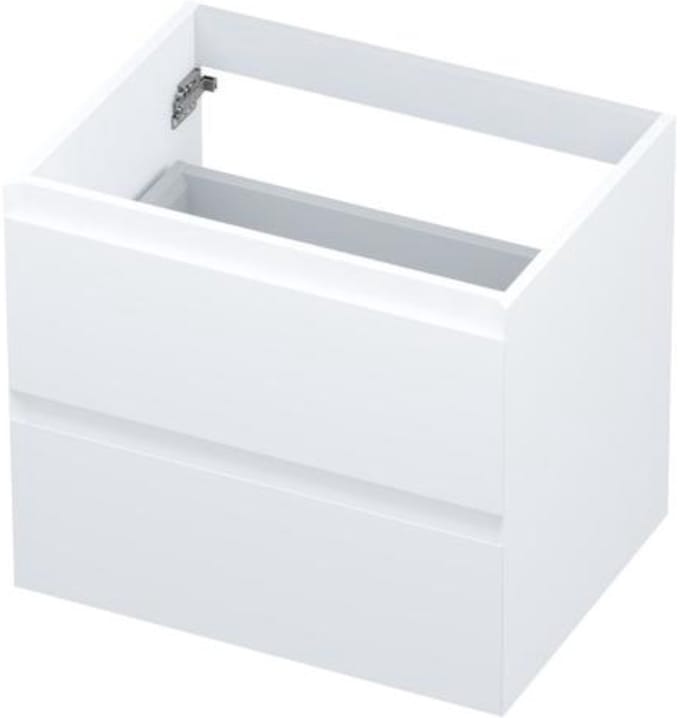 INK - Onderkast 2 Laden Greeploos Gelakt - 600x450x520 Mm - Mat Wit