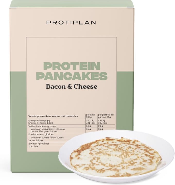 Protiplan - Pannenkoek Bacon Kaas - 7 x 31 g - Low carb - Eiwitrijk