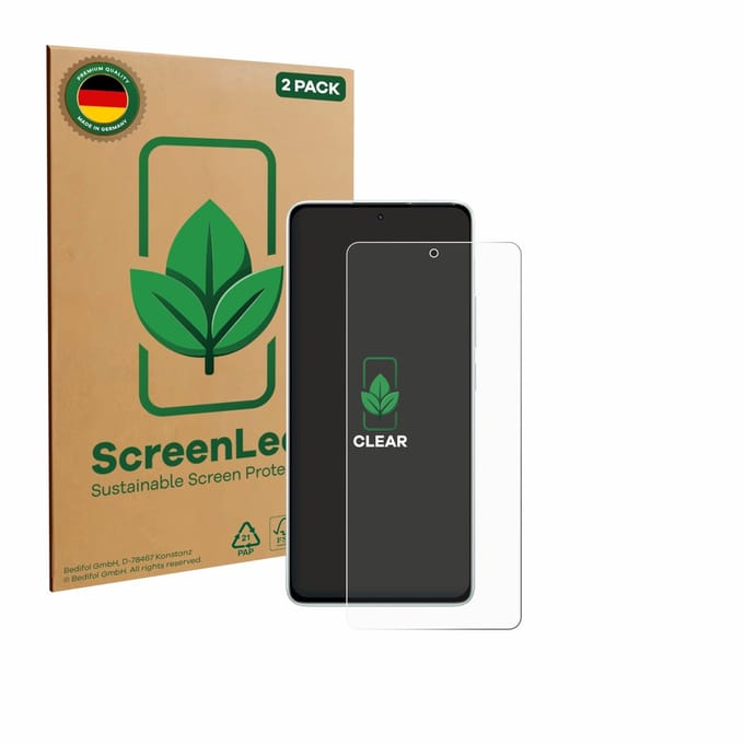 2 Stuks Screenprotector voor Xiaomi Redmi Note 14 5G - Hoogwaardige Beschermfolie transparant