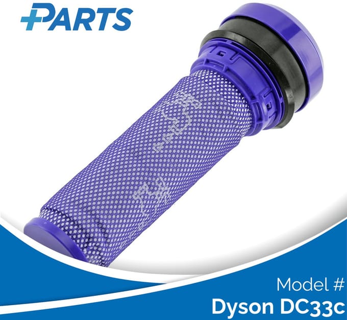 Dyson DC33c Filter (Plus.Parts® alternatief voor 923413-01)