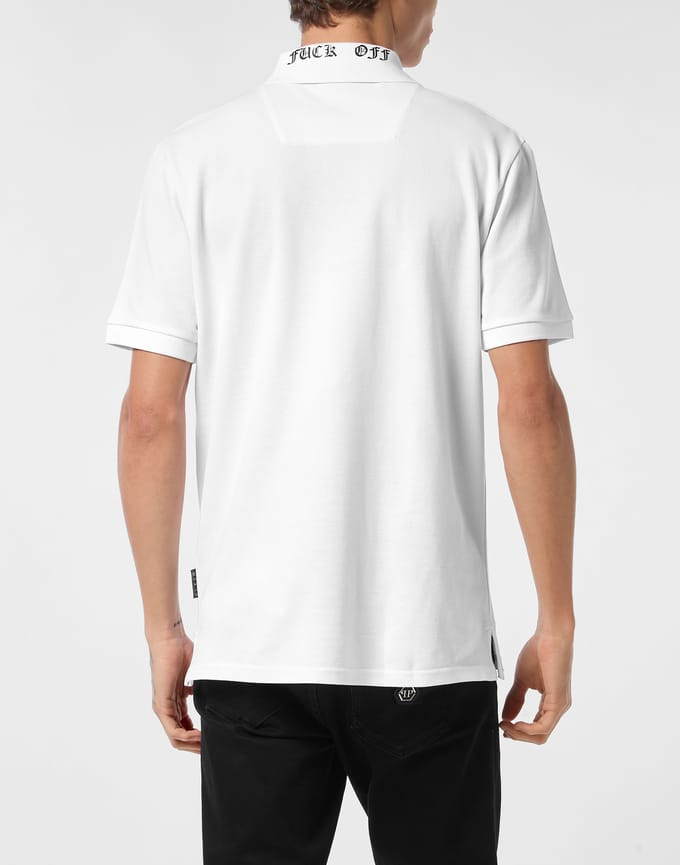 Polo T-Shirt Schedel & Beenderen