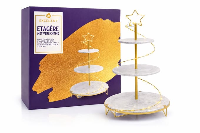 AH Excellent Etagere met verlichting