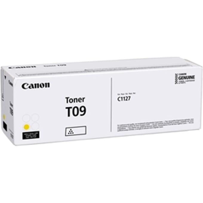 Canon T09 toner cartridge geel (origineel)