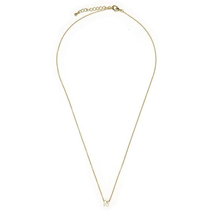 Luxenter Ketting met 18-karaats geelgouden afwerking - Alphabet