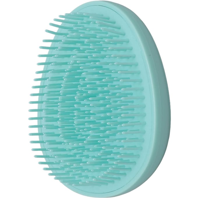 5 pcs Peigne à Cheveux Brosse Oeuf Peigne à Manche Rond Utilisation Sèche Humide Portable Massage Démêlage Coiffage blue