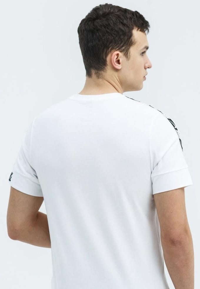 Nike Herhaal T-shirt voor heren in wit