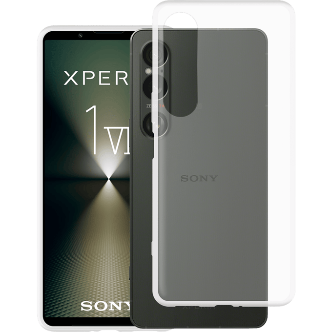 Just in Case Sony Xperia 1 VI Siliconen (TPU) Hoesje Transparant