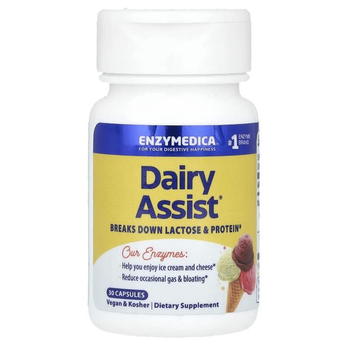 DairyAssist van Enzymedica - 30 capsules