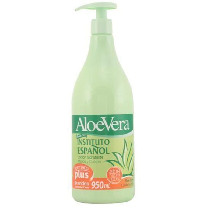 Lotion - INSTITUTO ESPAÑOL - ALOE VERA - 950ml - Unisex - Alle huidtypes groen