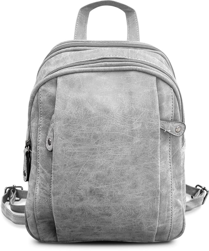 THL Design - Dames Rugzak - Kleine Rugtas - Grijs