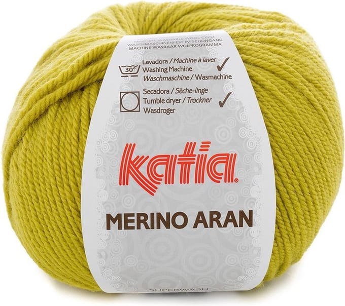 Katia Merino Aran - 87 pistachegroen - Merinogaren