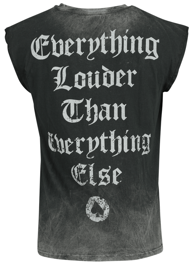 Motörhead Tanktop - England - S tot XL - voor Mannen - grijs