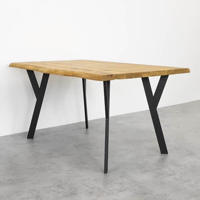 SEART Y Type - Metalen Tafelpoot - Zwart - Poedercoating - Makkelijk Monteerbaar