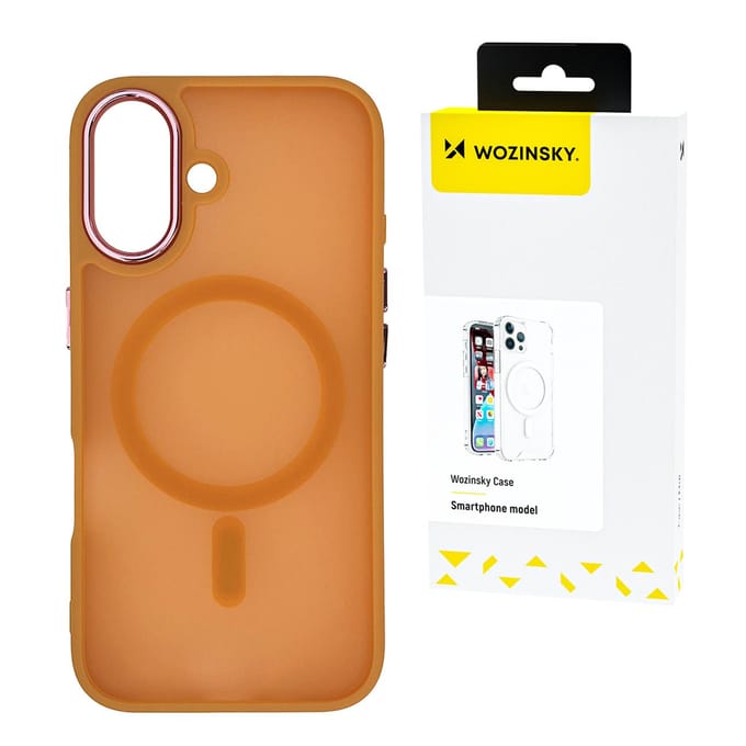 Wozinsky Fashion MagSafe Case for Samsung Galaxy S25 Ultra - Orange