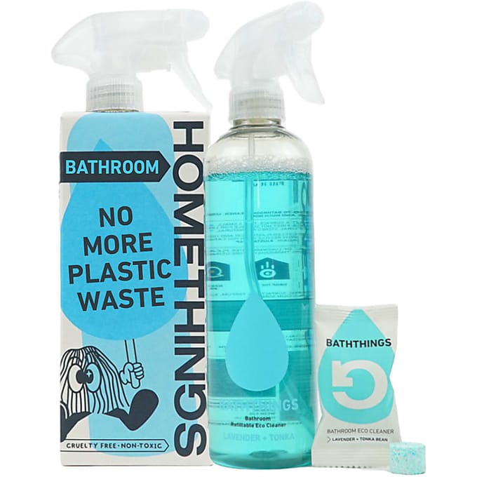 Homethings Badkamer Eco Spray Starterspakket fles + 1 tablet