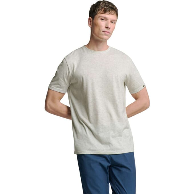 No Excess T-shirt Crewneck Melange Kit Größe: S | Basic T-Shirts Outlet | Herren