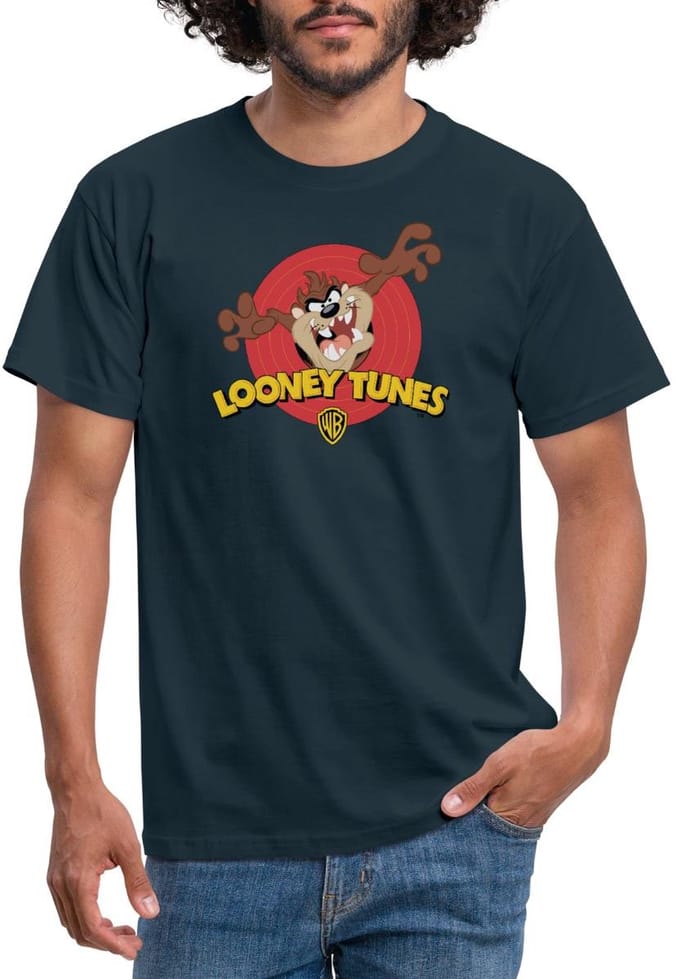 Looney Tunes Tasmanian Devil T-Shirt Heren