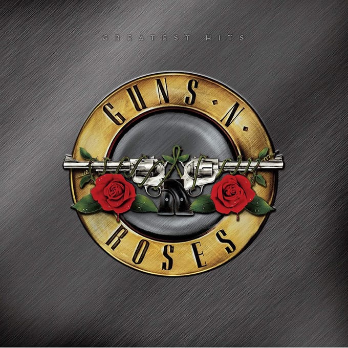 Guns N' Roses LP - Greatest hits - voor Geen - zwart