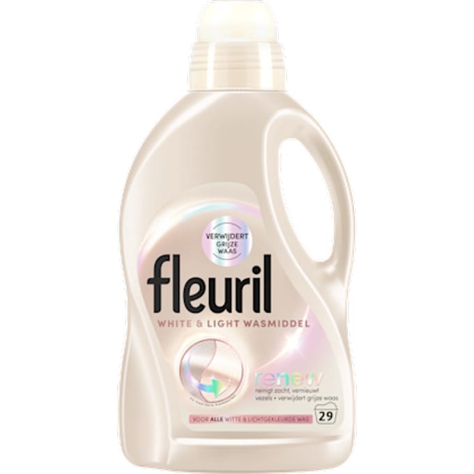 Fleuril White & Light Wasmiddel 29 wasbeurten - 1,305 liter