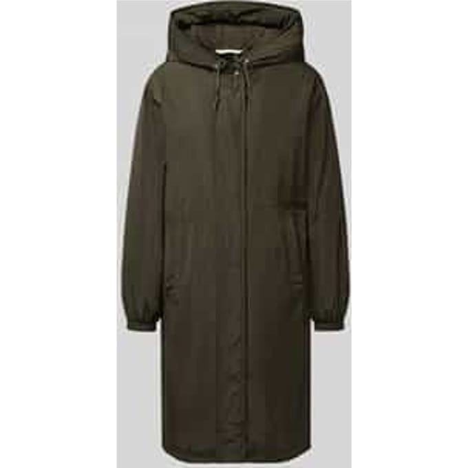 Regular fit parka met capuchonkraag