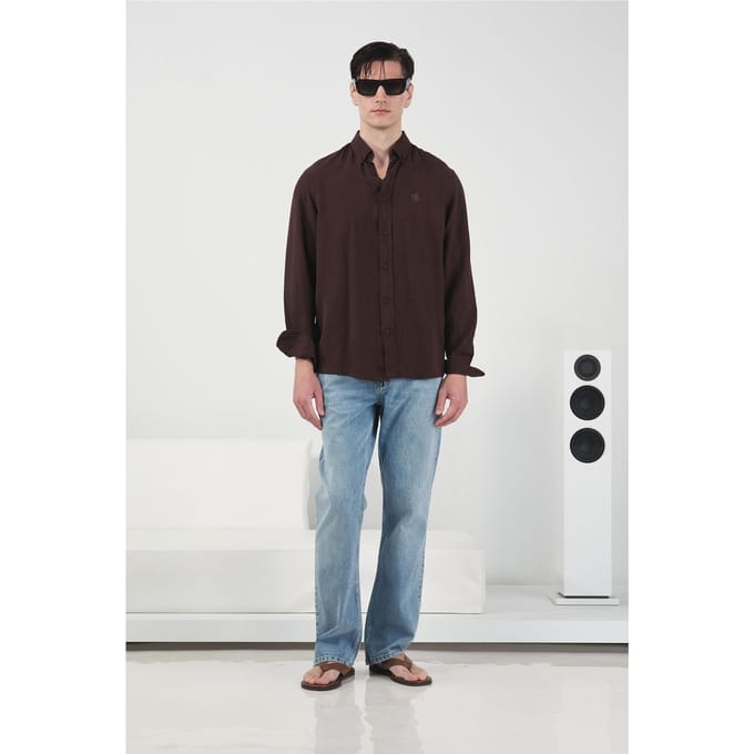 Reguliere Pasvorm Lange Mouwen Shirt