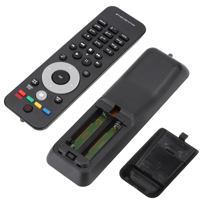Pour Télécommande Lecteur Blu-Ray RC 2820 Télécommande à Gros Boutons white