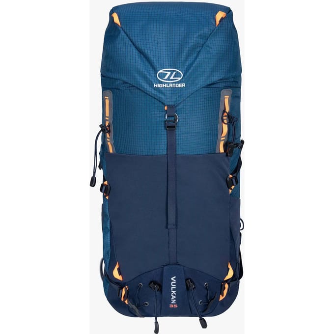 Highlander rugzak Vulkan Rucksack Navy 35 liter - Blauw