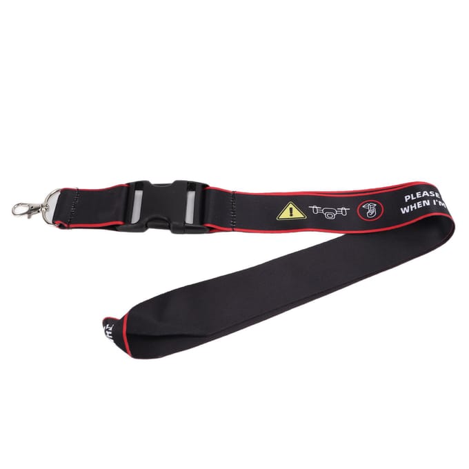 Hangende Houder Strap Afstandsbediening Veiligheidswaarschuwing Nekkoord voor FPV voor Phantom 3 4Zwart Rood black