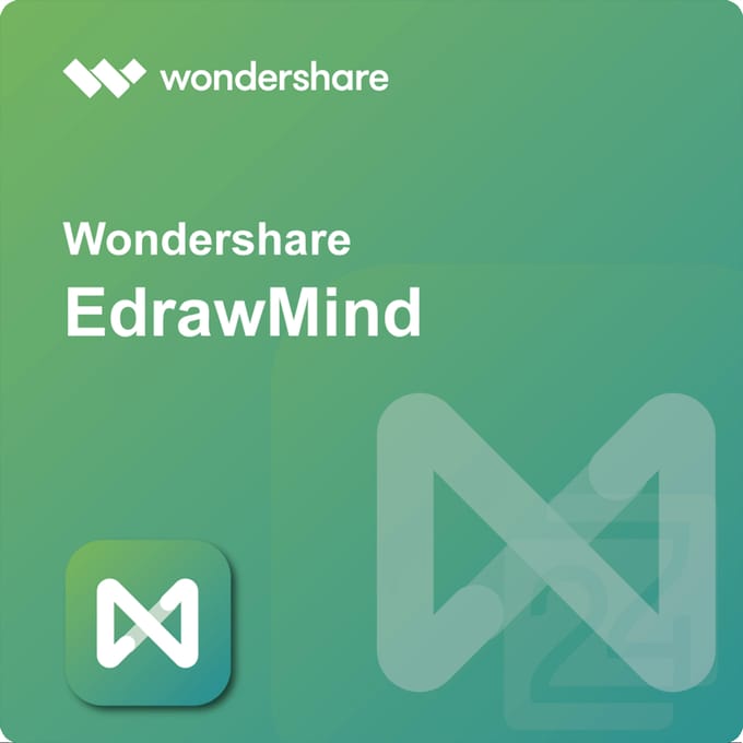 Wondershare EdrawMind 1 Jaar Nieuwe Aankoop