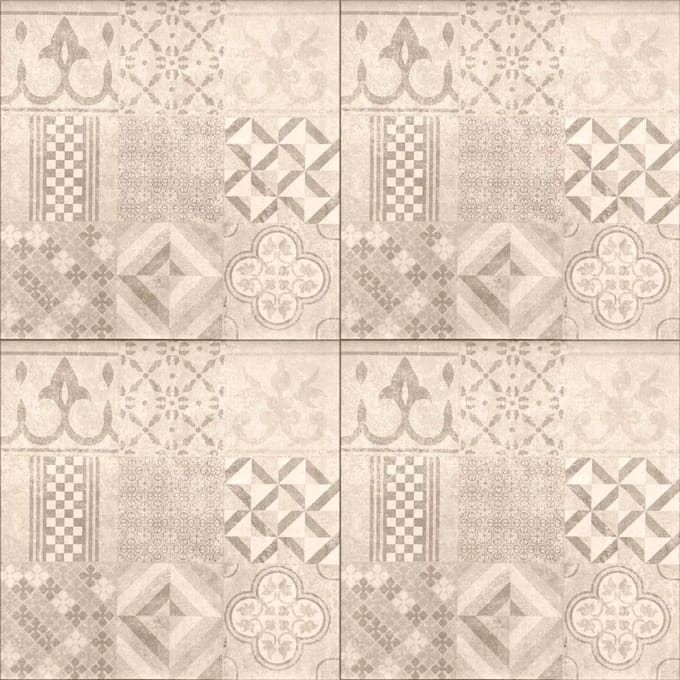 Ceramiton Titan 60x60x4cm Mosaïc Beige