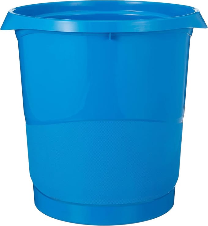 Afvalemmer Blauw met Modern Design en Unieke Structuur