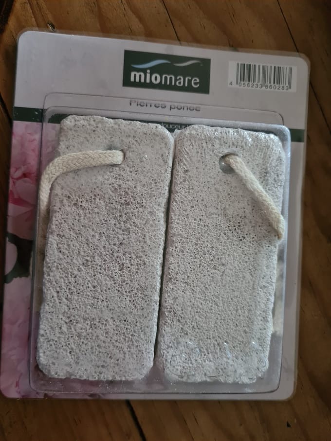 Miomare Puimsteen-set 2 stuks - Eeltvijl - Eeltverwijderen