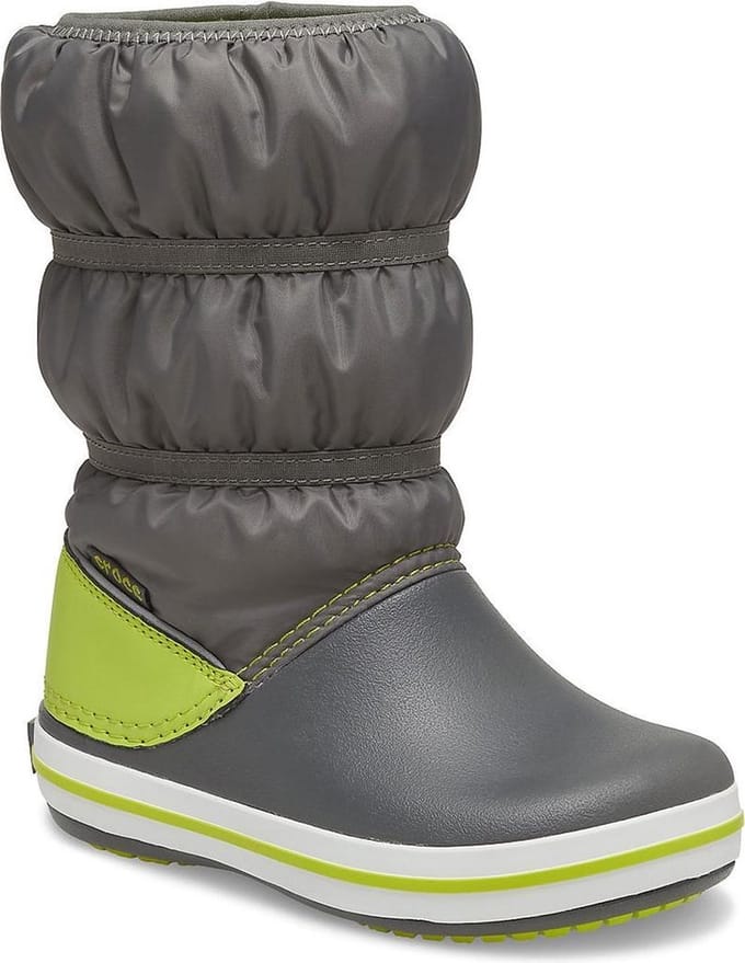 Crocs Snowboots Crocband Winter Boot Grijs Maat 32/33 US J1