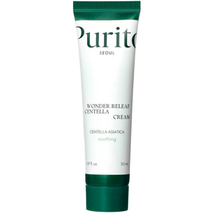 Purito, Crème Wonder Leaf Centella asiatica, 1,69 fl oz (50 ml) white