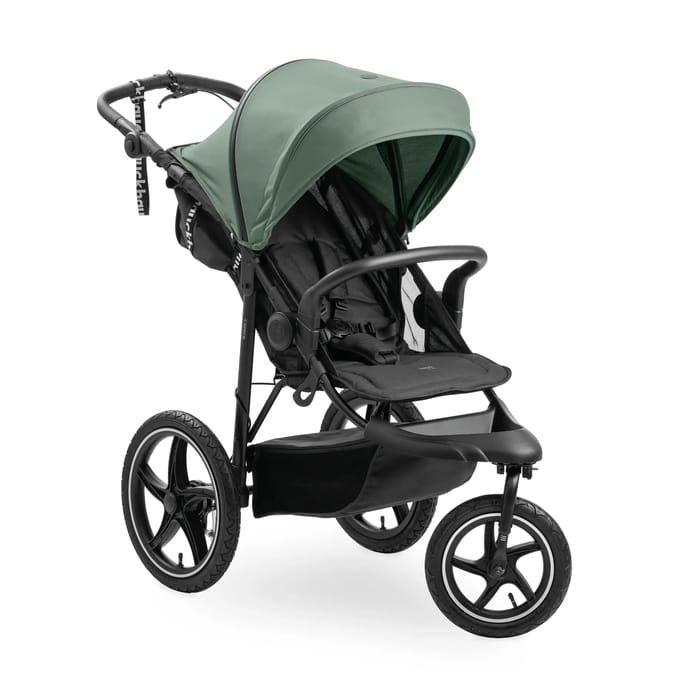 Hauck Runner 3 - Buggy - XL-luchtwielen - Vering - Jungle Green