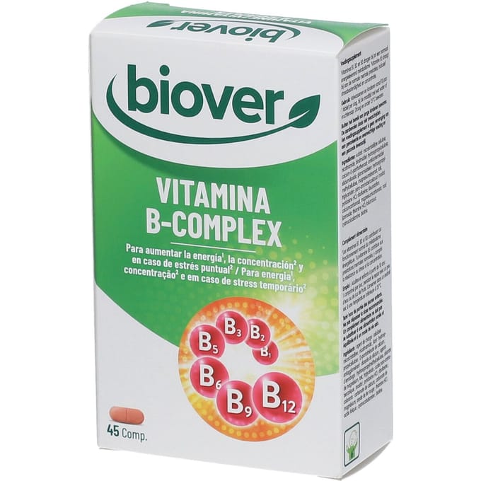 Biover Vitamine B-Complex 45 Gecomprimeerde tabletten