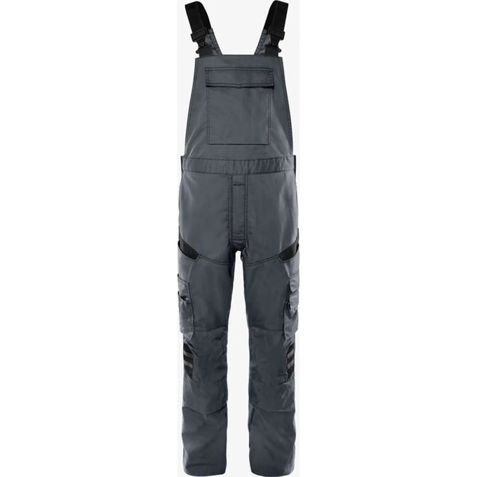 Fristads Amerikaanse overall 1556 STFP - Grijs/Zwart - C48