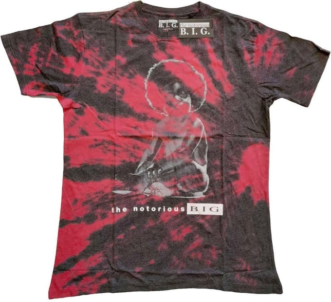 Biggie Smalls - Baby Biggie Heren T-shirt - M - Rood