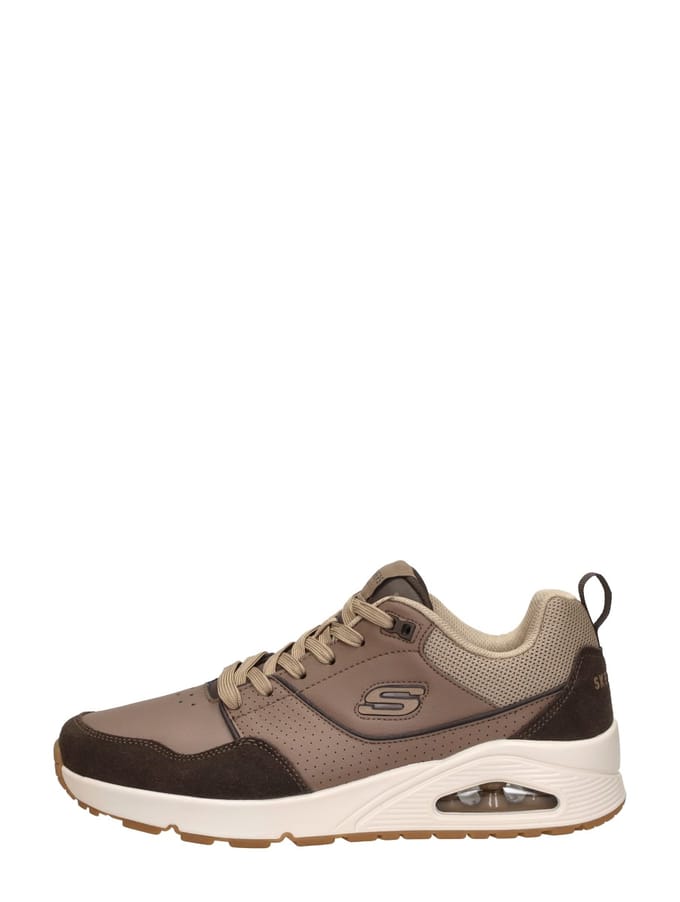 Skechers Skechers Uno-Retro One Sneakers bruin Suede