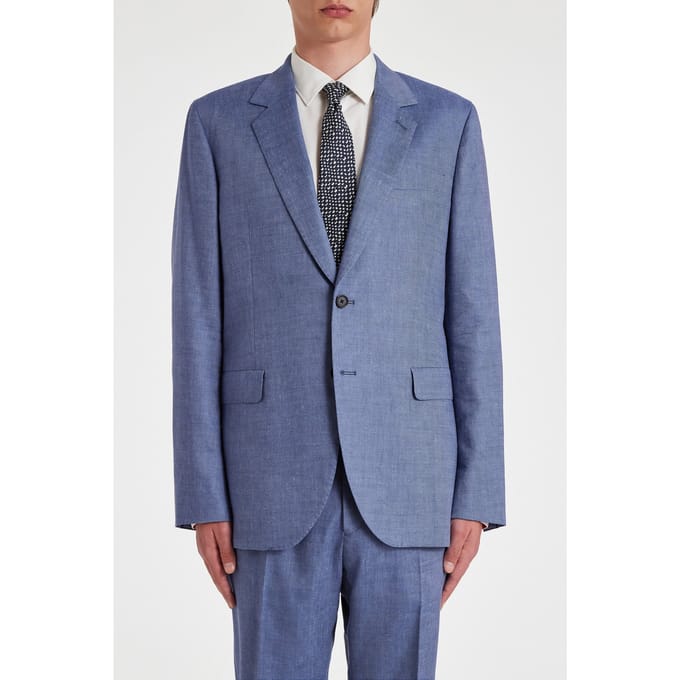 Paul Smith 2 Button Jacket Blue Taglia: 46 | Blazers Outlet | Uomo | Blu