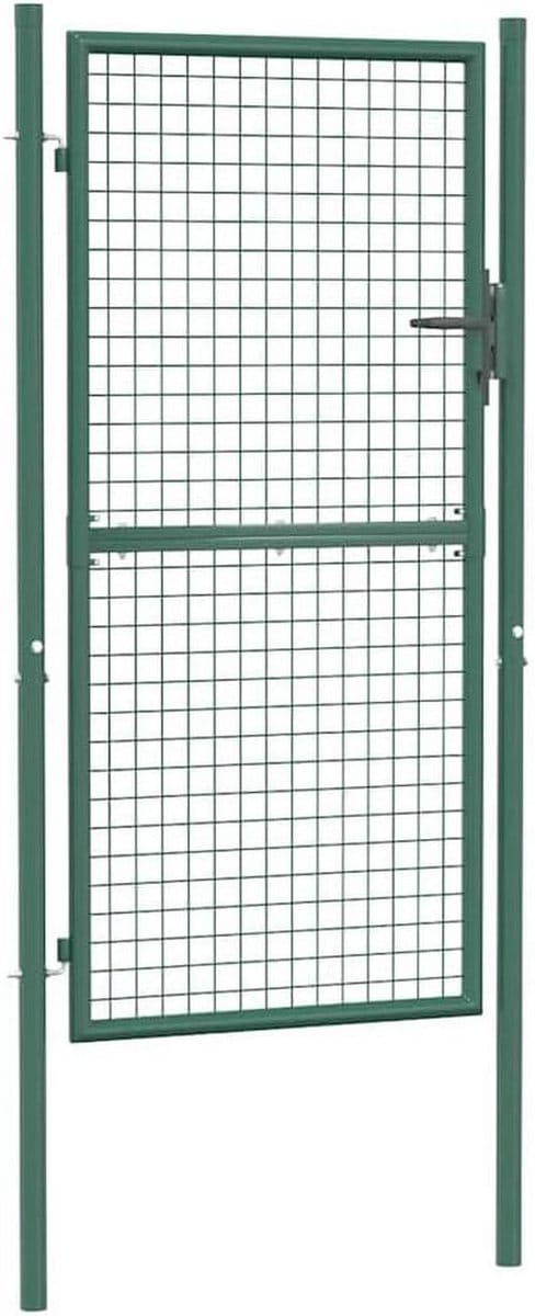 Stalen Tuingaarde 100x175 cm Groen