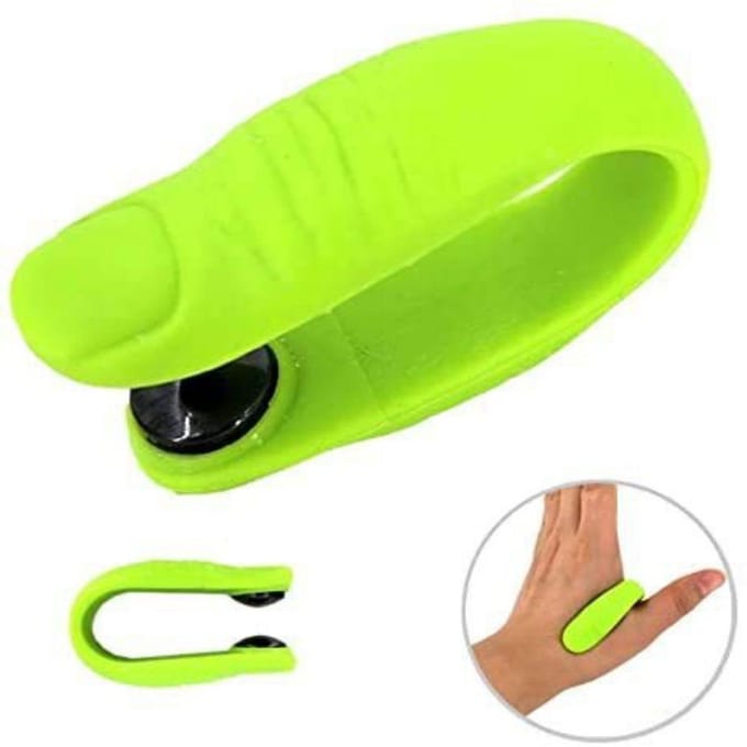 Tijgerpunt Duim Massage Clip Acupressuur Punt Massager Meridiaan Massage Clip blauw