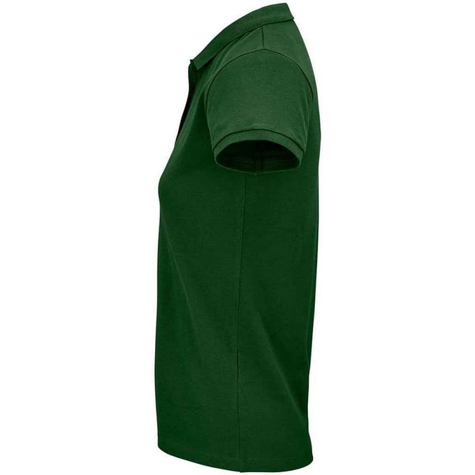 SOLS Dames/dames Planet Organic Polo Shirt (Fles groen)