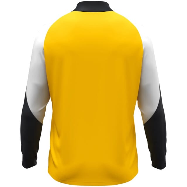 Jako Dynamic Ziptop Kinderen - Geel / Wit / Zwart | Maat: 116