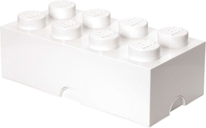 LEGO STORAGE BRICK 8 - Wit